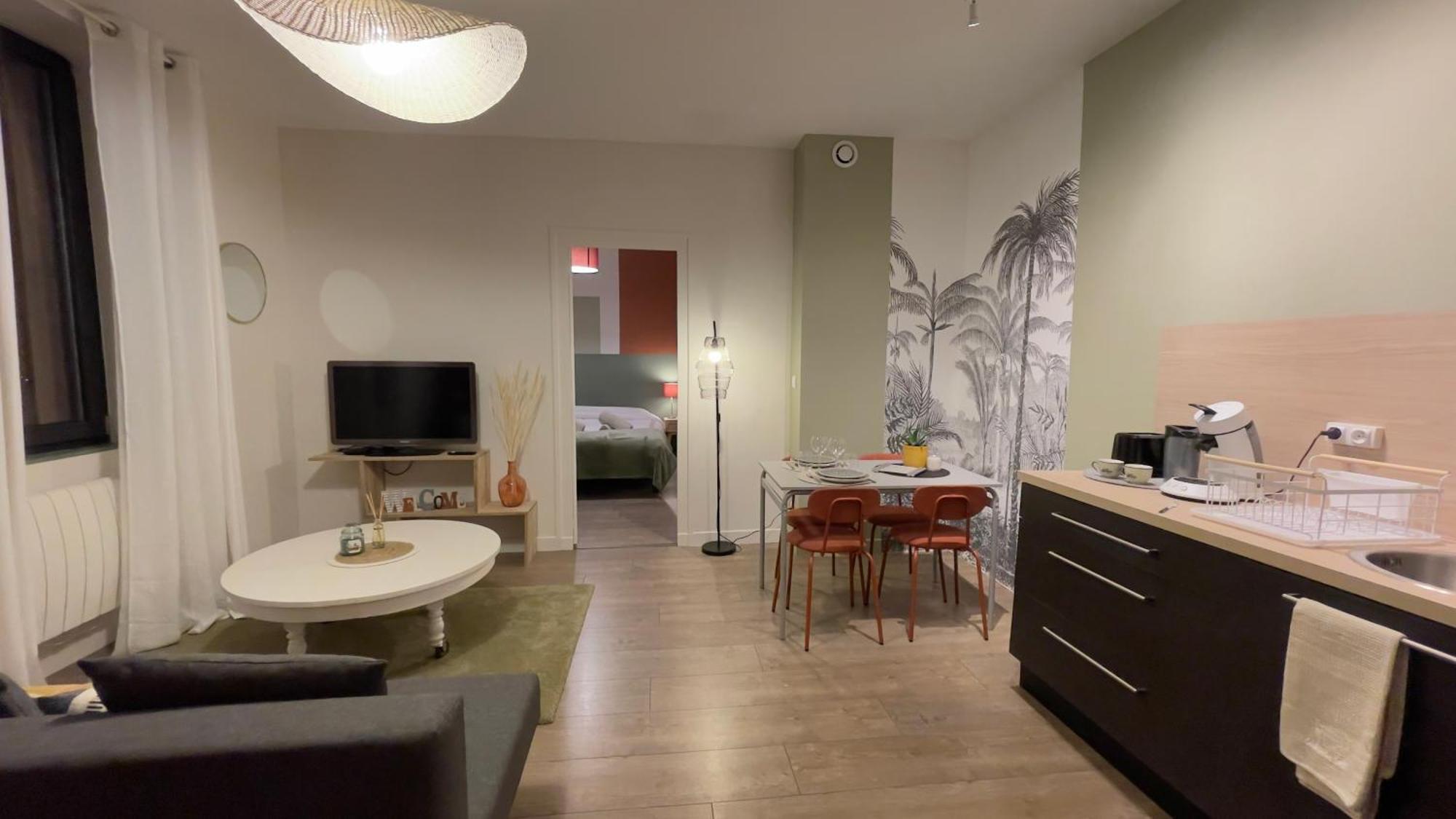 Les Vignes - T2 Cosy, Calme, Excentre Apartment ดีจอง ภายนอก รูปภาพ
