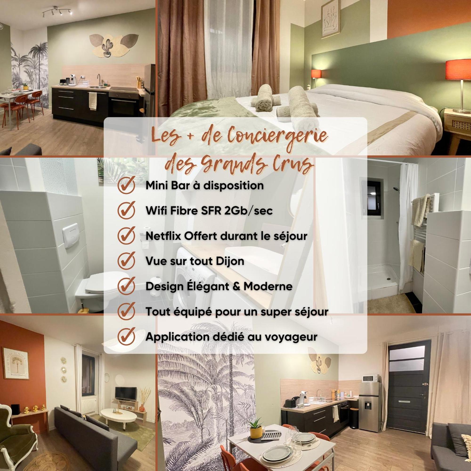 Les Vignes - T2 Cosy, Calme, Excentre Apartment ดีจอง ภายนอก รูปภาพ