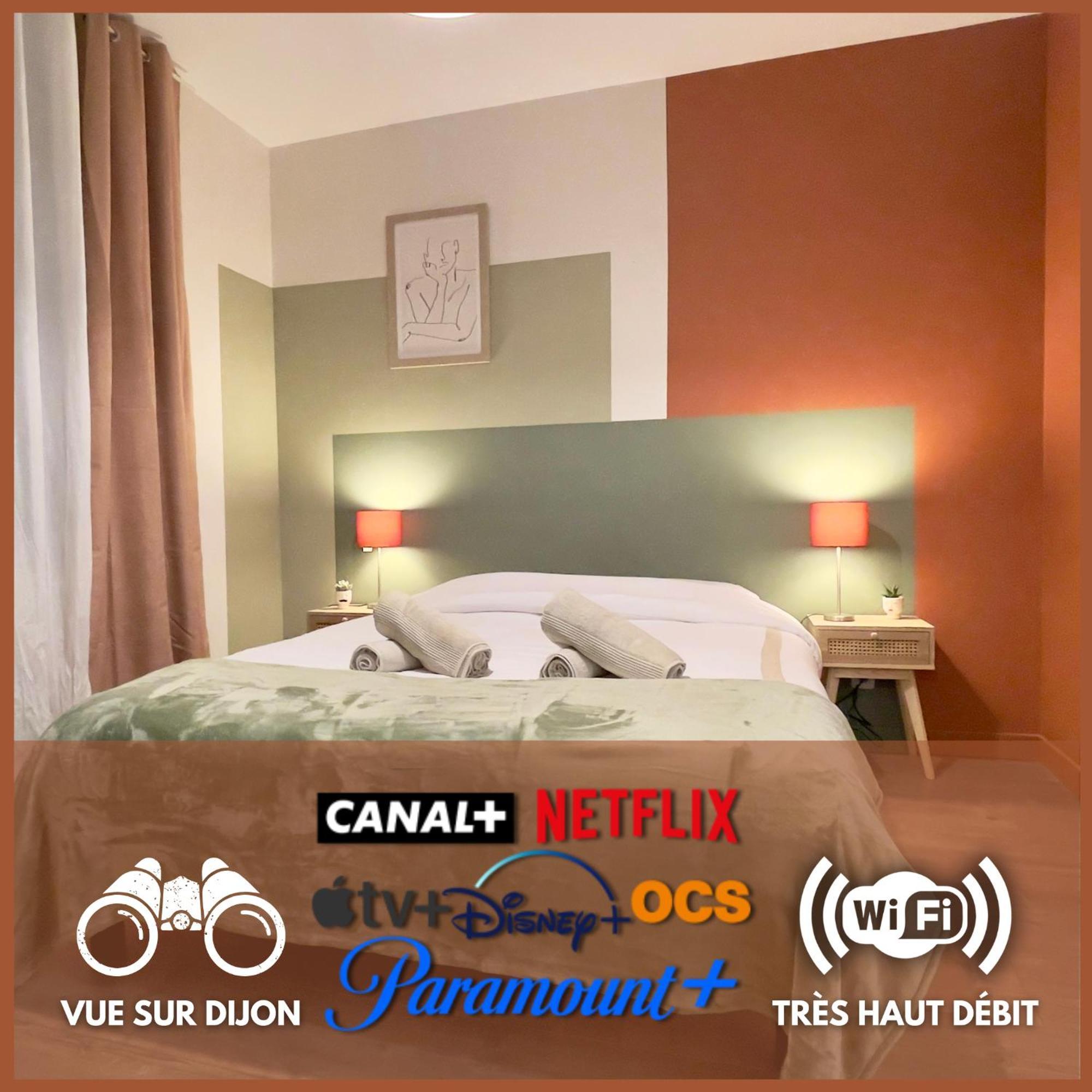 Les Vignes - T2 Cosy, Calme, Excentre Apartment ดีจอง ภายนอก รูปภาพ